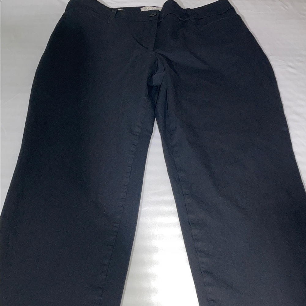 Talbots Elegant Black Trousers